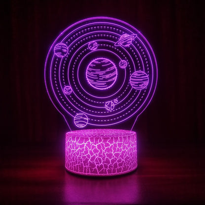 Colorful Gradient Touch Remote Control Desk Lamp