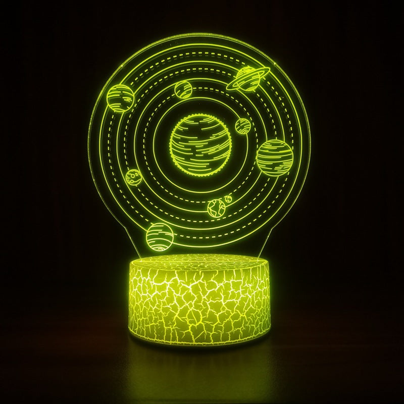 Colorful Gradient Touch Remote Control Desk Lamp