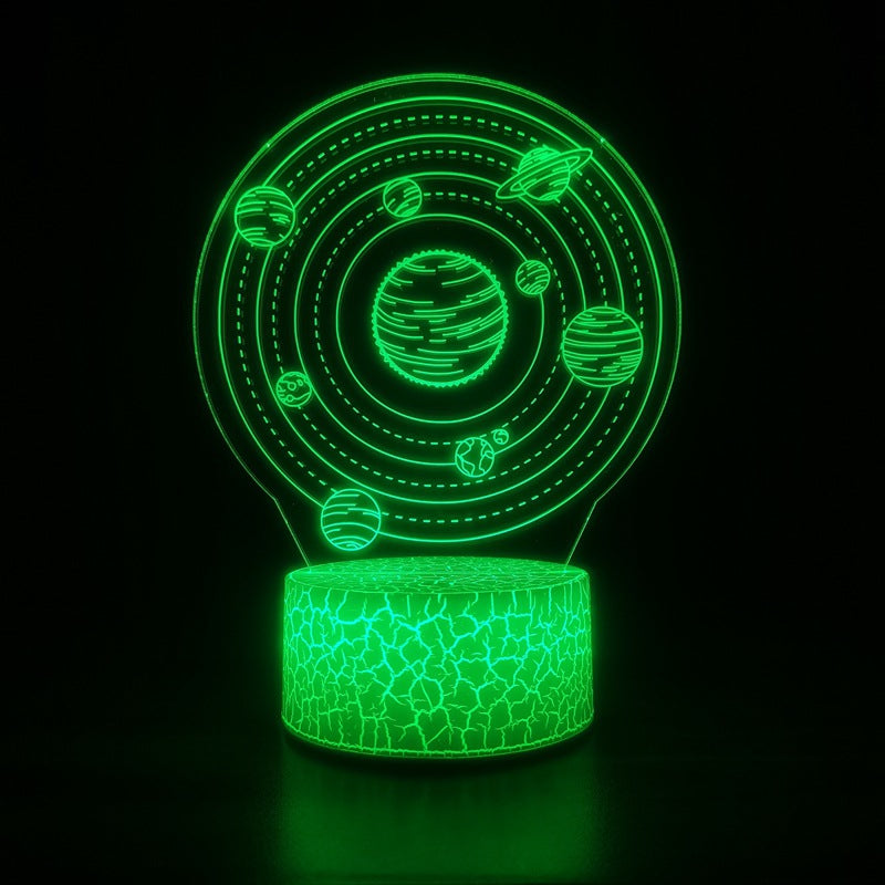 Colorful Gradient Touch Remote Control Desk Lamp