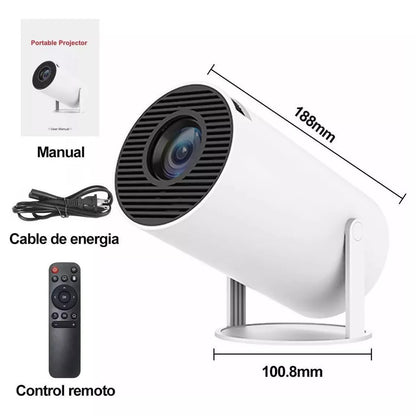 Portable Smart Projector 720P H713 Android 11 Projector Supports HD